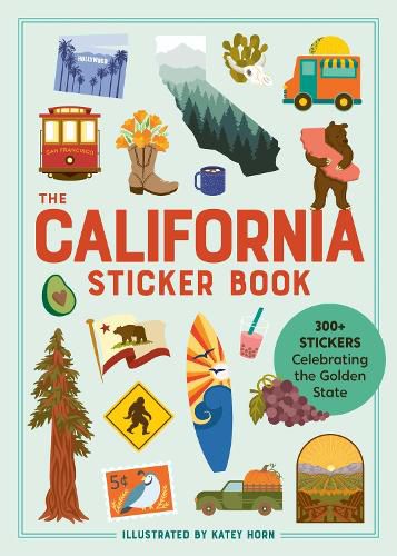 I Love California Sticker Book