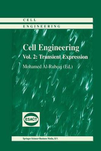 Cover image for Cell Engineering: Transient Expression