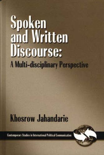 Cover image for Spoken and Written Discourse: A Multi-Disciplinary Perspective