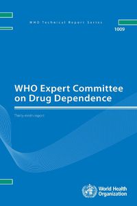 Cover image for WHO Expert Committee on Drug Dependence: Thirty-ninth report