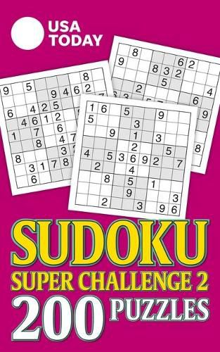 Cover image for USA Today Sudoku Super Challenge 2: 200 Puzzles