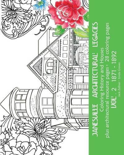 Cover image for Coloring Historical Janesville Vol. 2