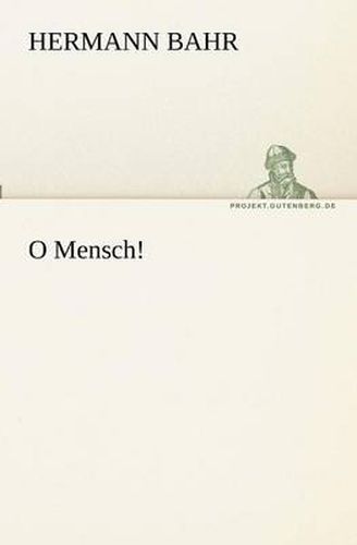 Cover image for O Mensch!