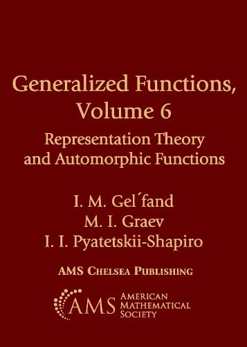 Cover image for Generalized Functions, Volume 6