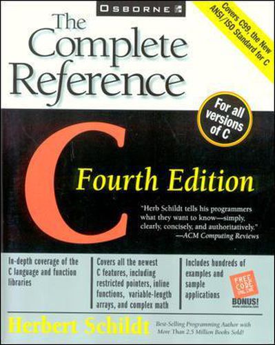 Cover image for C: The Complete Reference