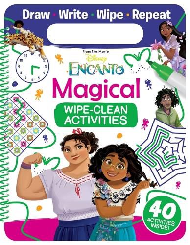 Cover image for Disney Encanto: Magical Wipe-Clean Activities