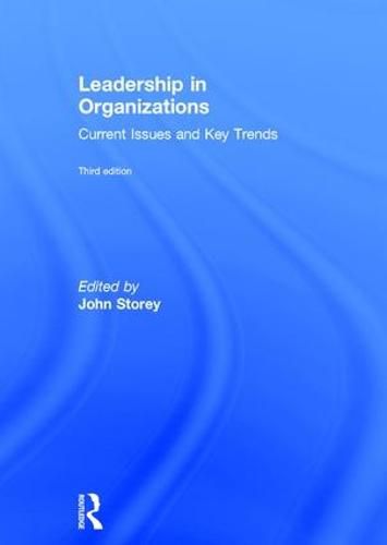 Cover image for Leadership in Organizations: Current Issues and Key Trends