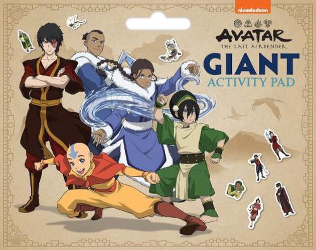 Cover image for Avatar The Last Airbender: Giant Activity Pad (Nickelodeon)