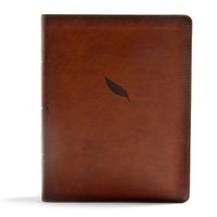 Cover image for CSB Legacy Notetaking Bible, Tan LeatherTouch