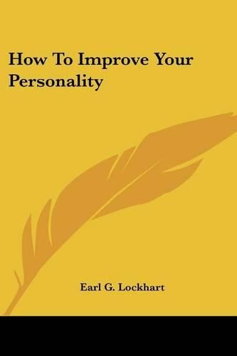 Cover image for How to Improve Your Personality