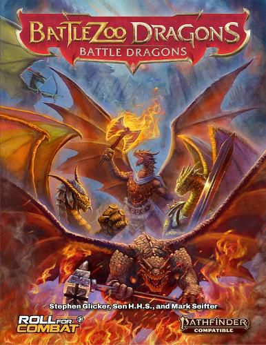 Cover image for Battlezoo Dragons: Battle Dragons (Pathfinder 2e)