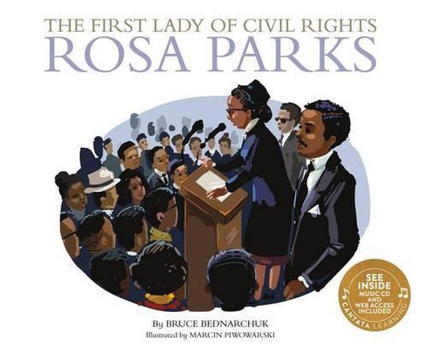 Cover image for The First Lady of Civil Rights: Rosa Parks