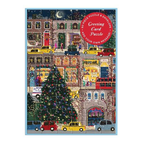 Cover image for Joy Laforme Winter Lights Greeting Card Puzzle