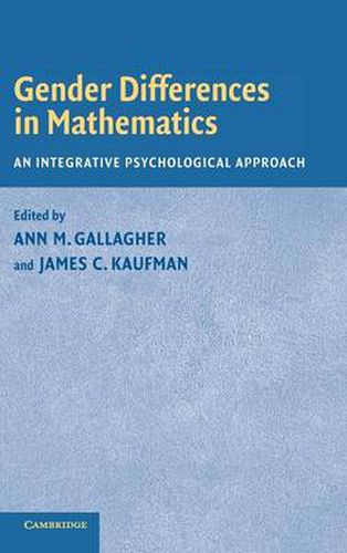 Cover image for Gender Differences in Mathematics: An Integrative Psychological Approach