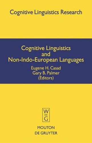 Cover image for Cognitive Linguistics and Non-Indo-European Languages