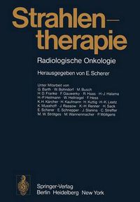 Cover image for Strahlentherapie