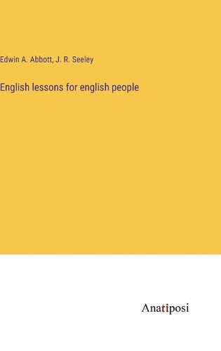 Cover image for English lessons for english people