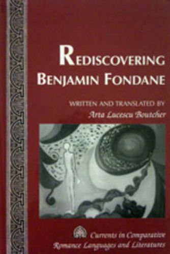 Cover image for Rediscovering Benjamin Fondane