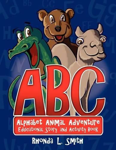 Cover image for Alphabet Animal Adventure: Educational Story and Activity Book