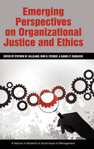 Cover image for Emerging Perspectives on Organizational Justice and Ethics