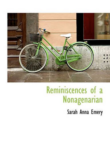 Cover image for Reminiscences of a Nonagenarian