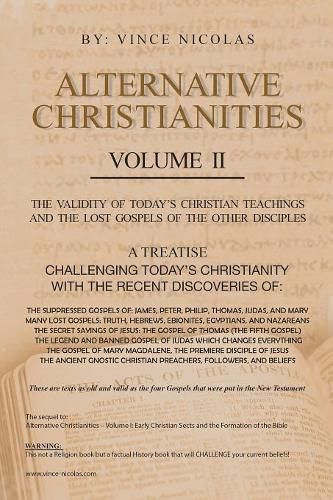 Cover image for Alternative Christianities Volume Ii