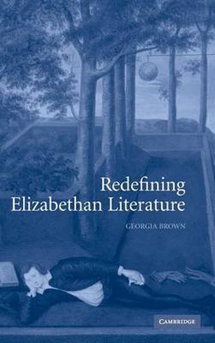 Cover image for Redefining Elizabethan Literature