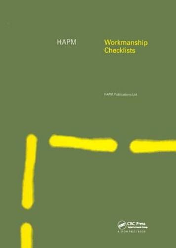 Cover image for HAPM Workmanship Checklists