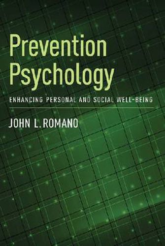 Cover image for Prevention Psychology: Enhancing Personal and Social Well-Being