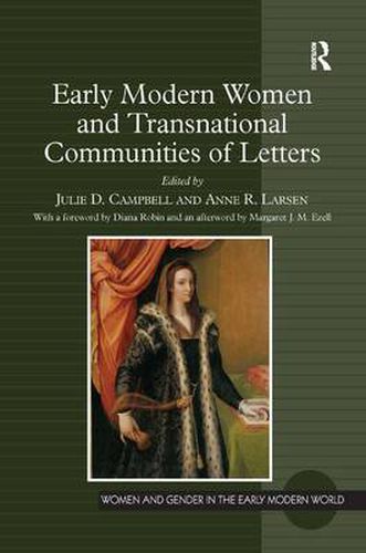 Cover image for Early Modern Women and Transnational Communities of Letters