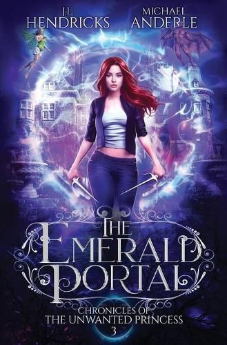 Cover image for The Emerald Portal: A YA Halfling Fae UF/Adventure Series