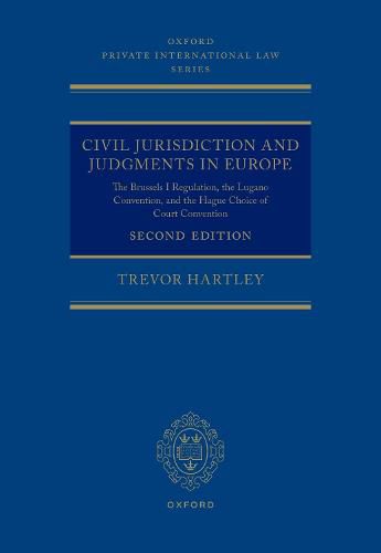 Cover image for Civil Jurisdiction and Judgements in Europe