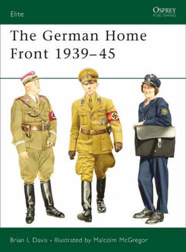 Cover image for The German Home Front 1939-45