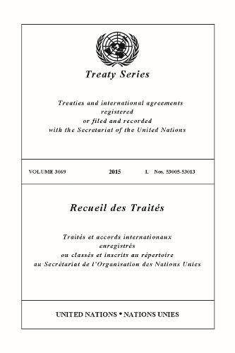 Treaty Series 3069 (English/French Edition)