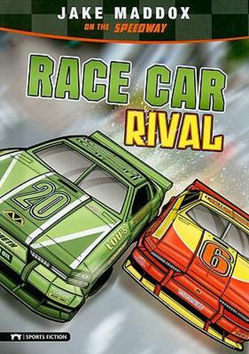 Cover image for Race Car Rival: Jake Maddox on the Speedway