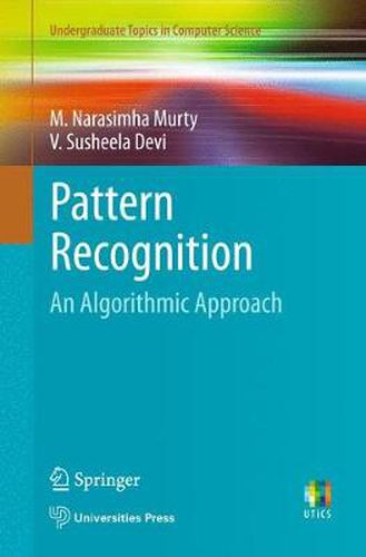 Cover image for Pattern Recognition: An Algorithmic Approach