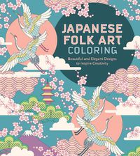 Cover image for Japanese Folk Art Coloring Book