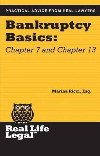 Cover image for Bankruptcy Basics: Chapter 7 and Chapter 13