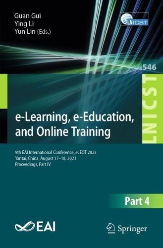 e-Learning, e-Education, and Online Training, (9783031515026 ...