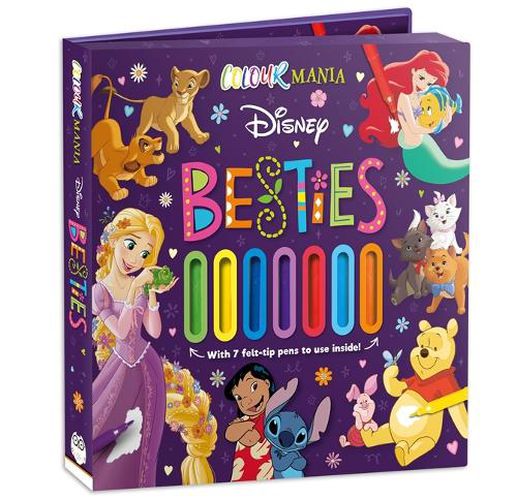 Cover image for Disney: Colourmania Besties