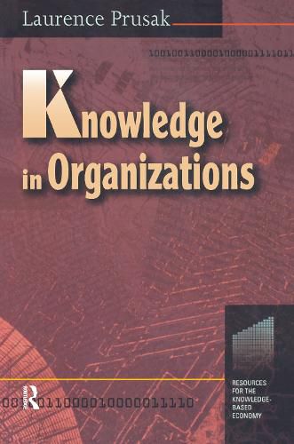 Cover image for Knowledge in Organisations