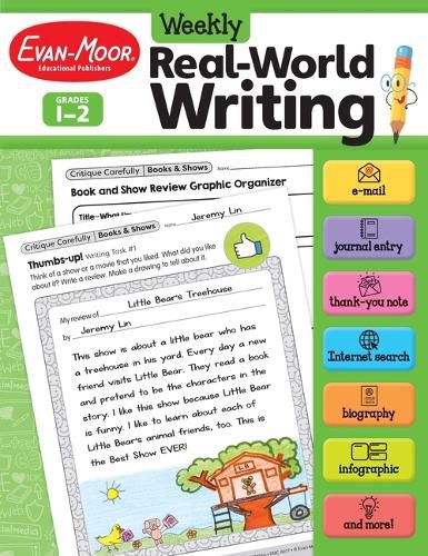 Weekly Real-World Writing, Grades 1-2