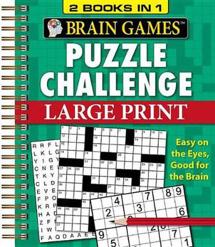 Cover image for Brain Games - 2 Books in 1 - Puzzle Collection