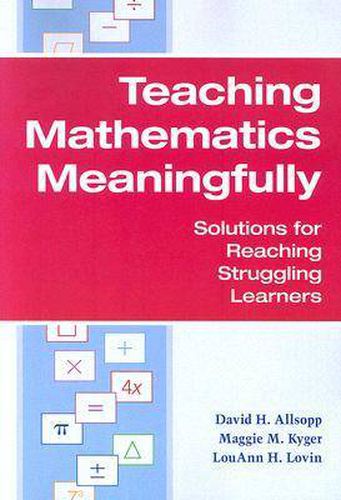 Cover image for Meaningful Mathematics Instruction for Students with Learning Difficulties