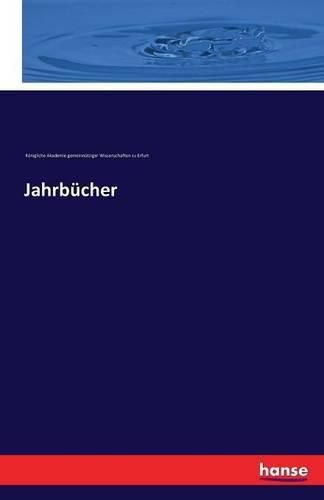 Cover image for Jahrbucher