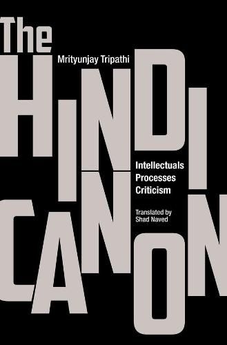 Cover image for The Hindi Canon - Intellectuals, Processes, Criticism