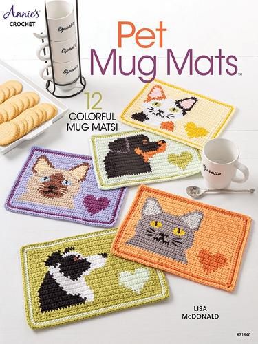 Cover image for Pet Mug Mats: 12 Colorful Mug MATS!