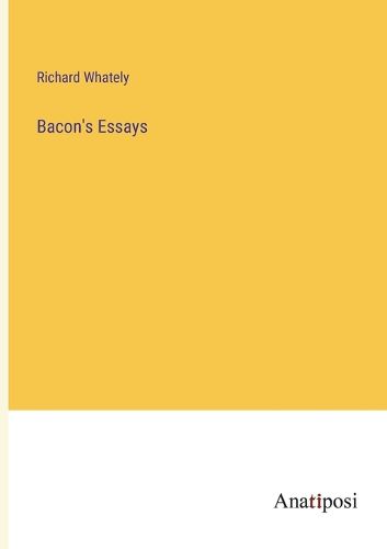 Cover image for Bacon's Essays