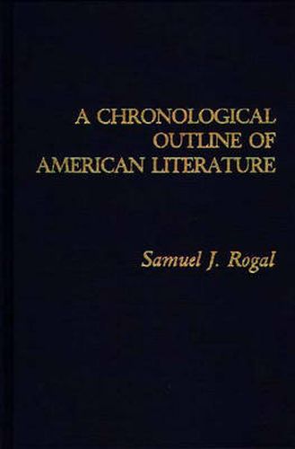 A Chronological Outline of American Literature