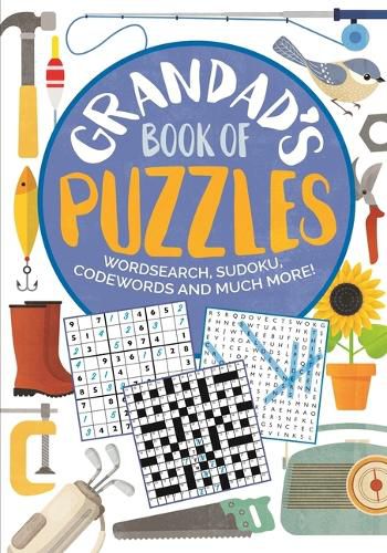 Cover image for Grandad's Book of Puzzles: Crosswords, Sudoku, Wordsearch and Much More